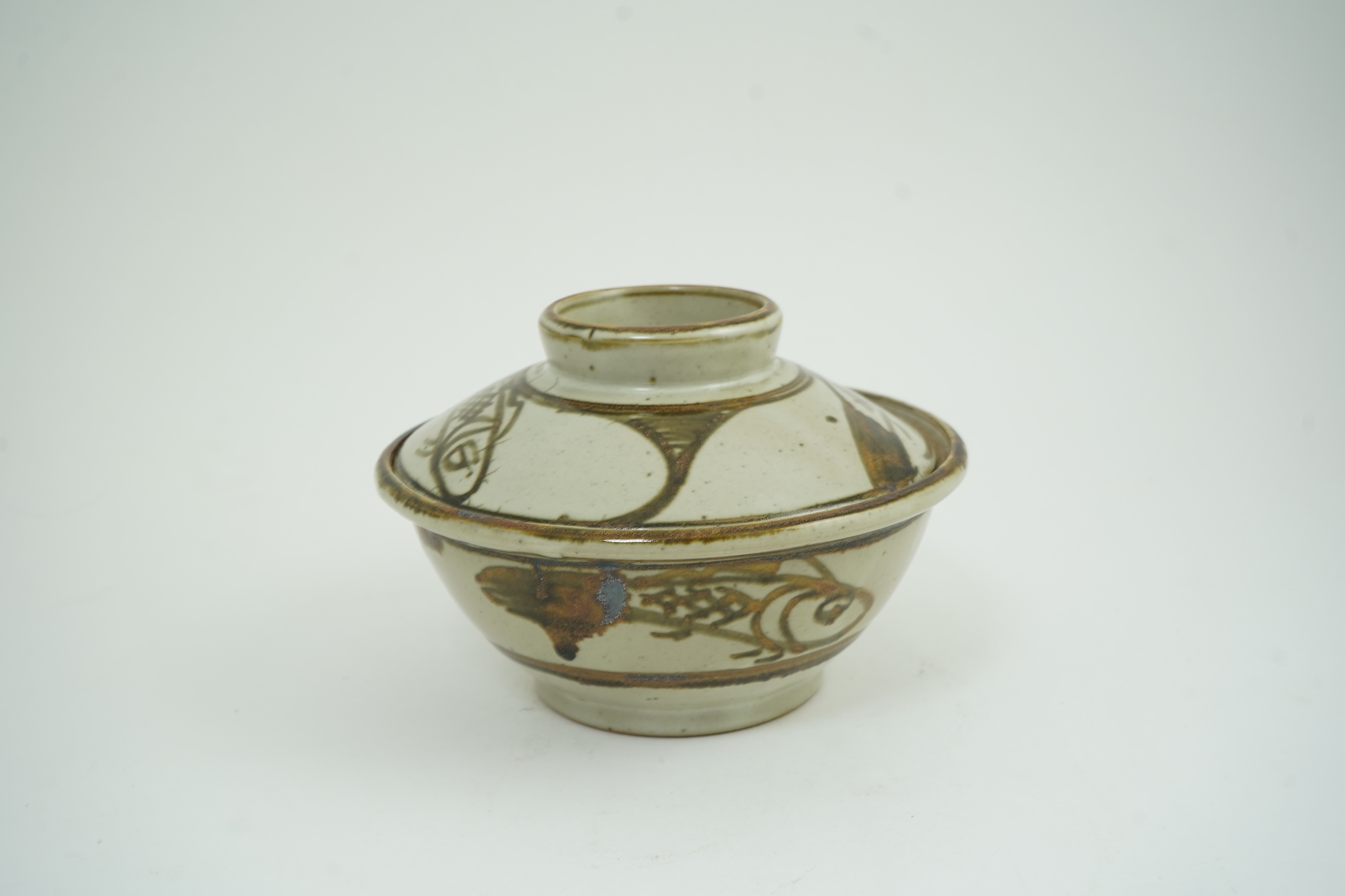 Michael Cardew CBE (1901-1983) at Wenford Bridge: A stoneware bowl and cover
